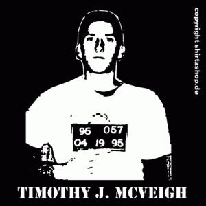T-Shirt-Aufdruck: Der Oklahoma-City-Bomber Timothy McVeigh